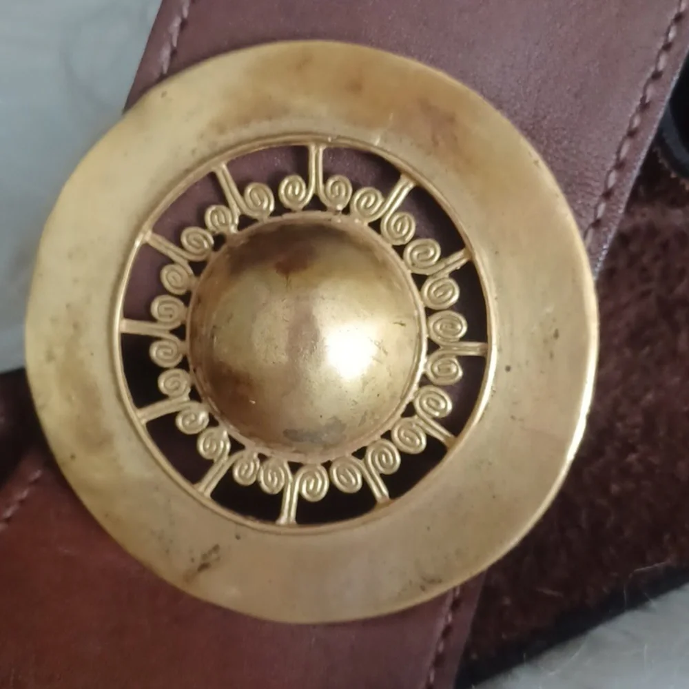 Brown Leather Belt